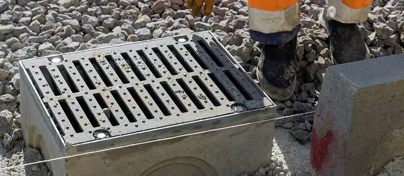 New Floor Drain Installation in Inglewood, Ontario