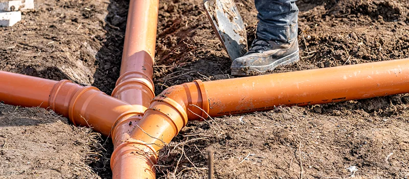 Trenchless Roof Drain Replacement in Inglewood, Ontario